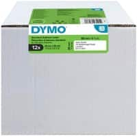 Dymo LW S0722370 / 99010 Authentic Adressetiketten Selbstklebend Weiß 28 x 89 mm 12 Rollen à 130 Etiketten