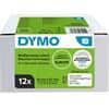 Dymo LW 2093095 / 11354 Authentic Mehrzwecketiketten Selbstklebend Weiß 32 x 57 mm 12 Rollen mit 1000 Etiketten