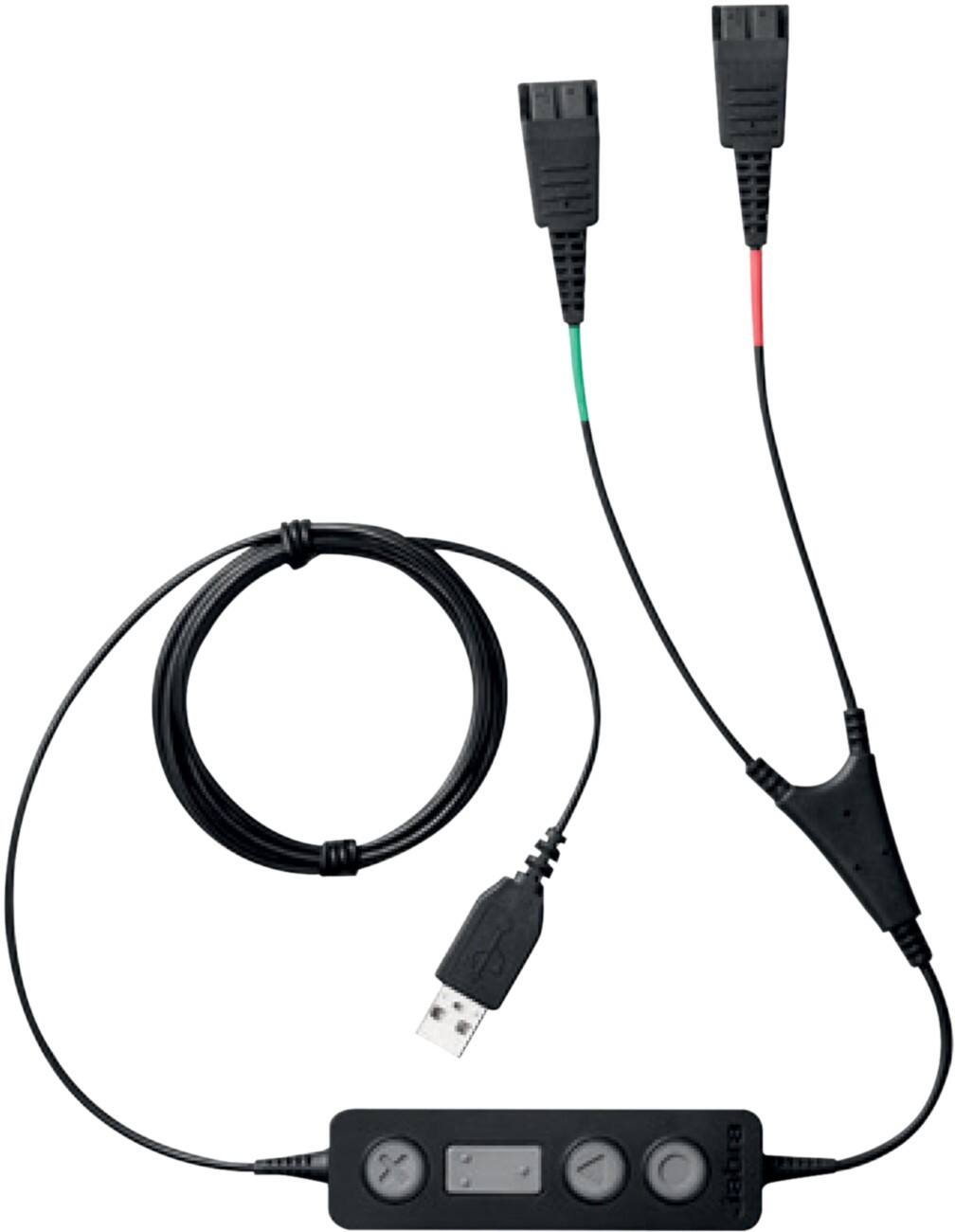 Jabra Link 265 USB/QD Training Cable Schwarz