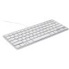 R-Go Tools Verkabelte Kompakte Tastatur AZERTY BE USB Weiß