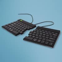 R-Go Tools Verkabelte Ergonomische Split-Tastatur QWERTY US