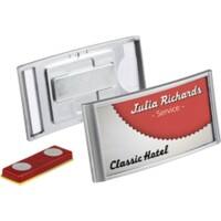 DURABLE Classic Namensschilder Magnet 7,2 x 5 x 3,5 cm ABS (Acrylnitril-Butadien-Styrol) 10 Stück