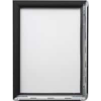 Stewart Superior DIN A2 Klapprahmen Hängend Schwarz nicht haftend Aluminium BLACKA2 42 (B) x 1,2 (T) x 59,4 (H) cm