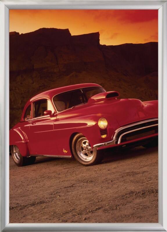 Stewart Superior DIN A3 Klapprahmen Hängend Silber Aluminium SN25A3 35 (B) x 1,2 (T) x 26 (H) cm