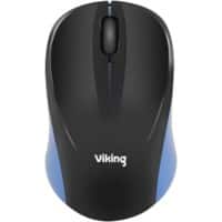 Ativa Kabellose Optische Maus HM8138 Für Rechts- und Linkshänder USB Schwarz, Blau