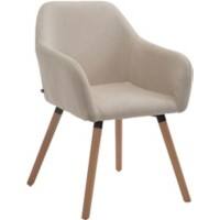 Besucherstuhl Achat V2 Creme