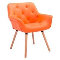 Besucherstuhl Cassidy Orange