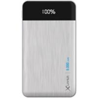 XLayer Powerbank X-Charger 5000 mAh Silber