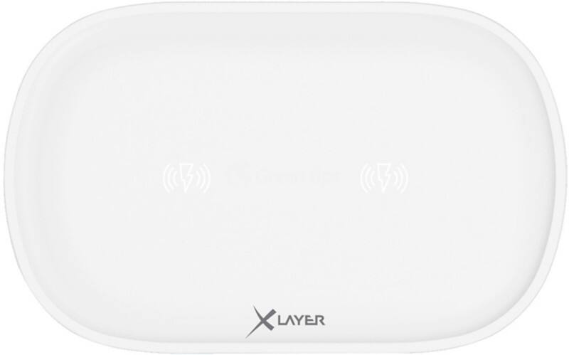 XLayer Qi Induktions-Ladestation 215759 Weiß
