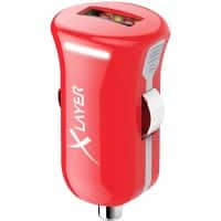 XLAYER 214103 USB-Autoladegerät Adapter Rot