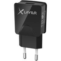 XLAYER 214109 USB-Netzteil Schwarz