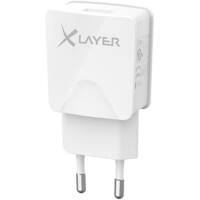 XLAYER 214112 USB-Netzteil Weiß