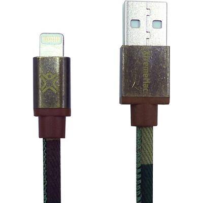 XtremeMac XCL-MTC-53 1 x USB A bis 1 x Apple Lighting Stecker Kabel 1 m Camouflage