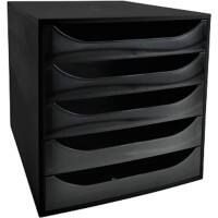 Office Depot Schubladenbox Schwarz 28,4 x 34,8 x 29 cm