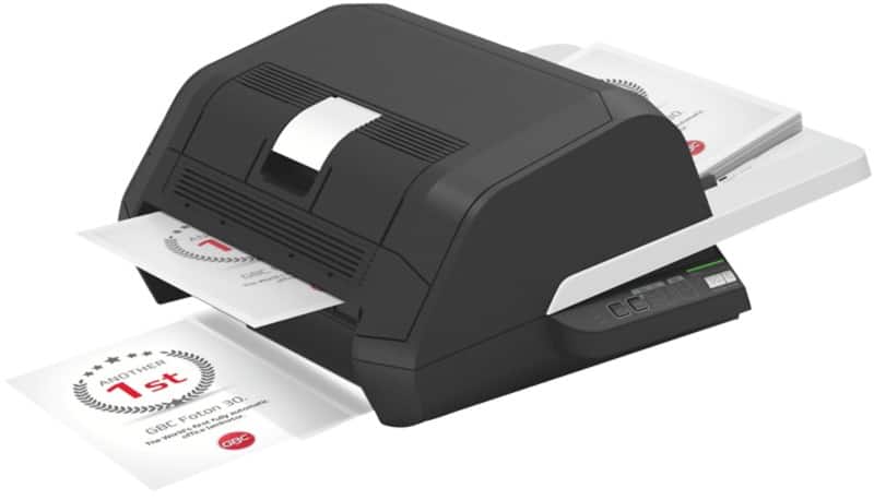 GBC Foton 30 Automatic A3 DIN A3 Laminiergerät 700 mm/min. 4 Min. Aufwärmzeit 125 (2 x 125 Mikron)