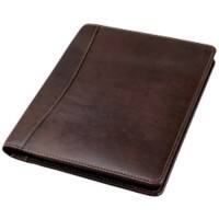 Alassio Konferenzmappe MONACO 19 x 2,5 x 23 cm Dunkelbraun