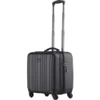 JSA Trolley-Koffer 2 in 1 41 x 24 x 38 cm Schwarz