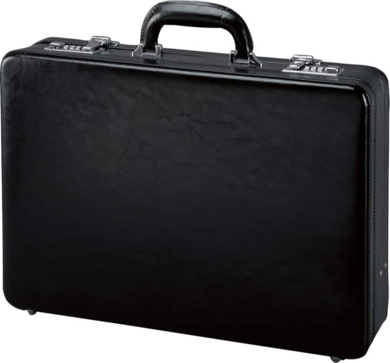 Alassio Aktenkoffer TAORMINA 45,5 x 10 x 33 cm Schwarz