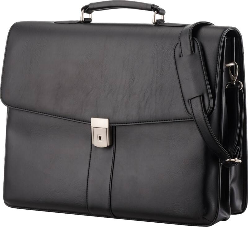 Alassio Aktentasche PESCARA 31 x 12,5 x 41 cm Schwarz