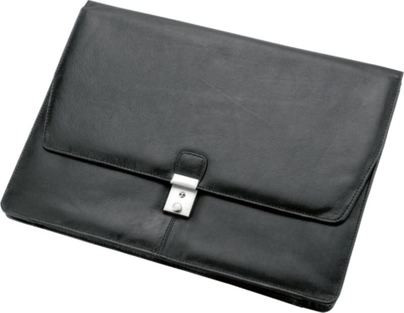 Alassio Konferenzmappe TISSANO 34 x 4 x 26 cm Schwarz