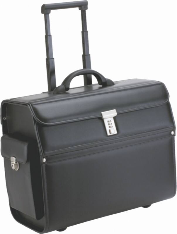 Alassio Trolley-Koffer MONDO 46 x 22 x 38 cm Schwarz