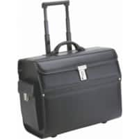 Alassio Trolley-Koffer MONDO 46 x 22 x 38 cm Schwarz