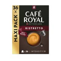 CAFÉ ROYAL Kaffee Nespresso* Kapseln Ristretto 36 Stück à 5.2 g