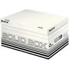 Leitz Solid Aufbewahrungsbox 6117 Mit Klappdeckel Größe S Weiß Karton 26,5 x 37 x 19,5 cm 10 Stück