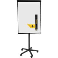 Bi-Office Classic EA4806185 Mobiles Flipchart Stahl 70 (B) x 100 (H) cm Schwarz
