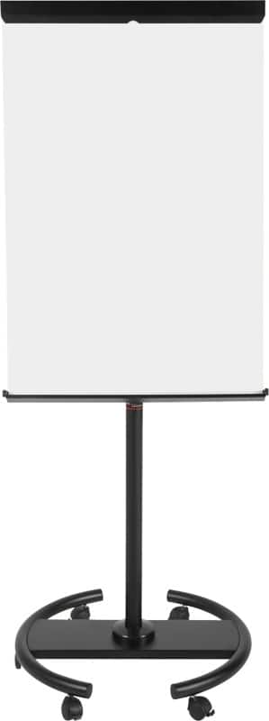 Bi-Office Mobiles Flipchart Stahl 70 (B) x 105,6 (H) cm Schwarz