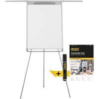 Bi-Office Design Flipchart Stahl 70 (B) x 100 (H) cm Weiß