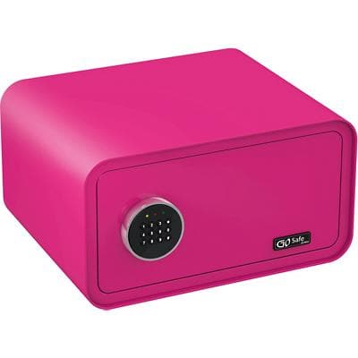 Olympia Einbruchschutztresor GoSafe 200 Pink 240 x 430 x 430 mm Elektronisch