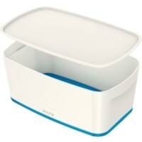 Leitz MyBox WOW Aufbewahrungsbox 5 L Weiß, Blau Kunststoff 31,8 x 19,1 x 12,8 cm