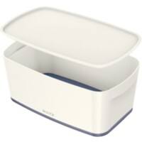 Leitz MyBox WOW Aufbewahrungsbox 5 L Weiß, Grau Kunststoff 31,8 x 19,1 x 12,8 cm