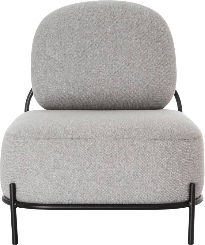 meet powered by PAPERFLOW Besucherstuhl Stoff Ohne Armlehnen Grau Admiraal