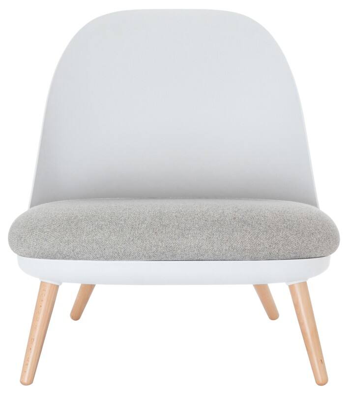 meet powered by PAPERFLOW Besucherstuhl Stoff Ohne Armlehnen Weiß Cocoon