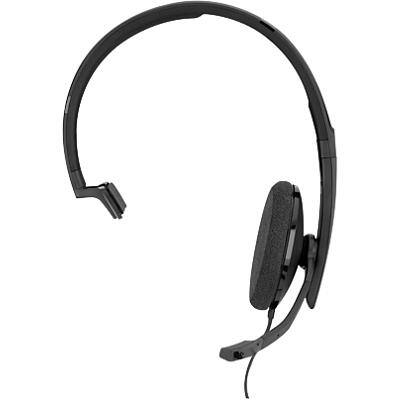 EPOS Sennheiser SC 130 USB-A Kabelgebundenes Headset Over-the-Head Style mit Noise-Cancelling-Mikrofon Schwarz