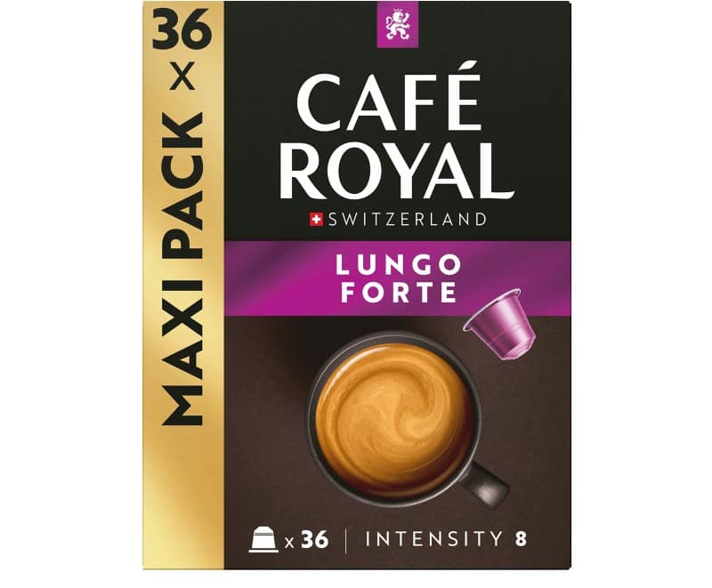 CAFÉ ROYAL Kaffee Nespresso* Kapseln Lungo Forte 36 Stück à 5.2 g
