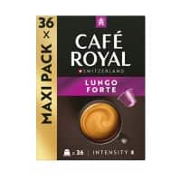 CAFÉ ROYAL Kaffee Nespresso* Kapseln Lungo Forte 36 Stück à 5.2 g