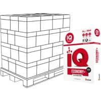 IQ Economy+ DIN A4 Druckerpapier 80 g/m² Glatt Weiß 240 Pack à 500 Blatt