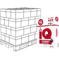 IQ Economy+ DIN A4 Druckerpapier 80 g/m² Glatt Weiß 240 Pack à 500 Blatt