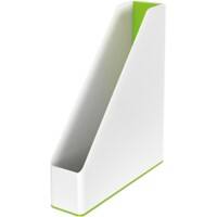 Leitz WOW Stehsammler Duo Colour DIN A4 Weiß, Grün 7,3 x 27,2 x 31,8 cm