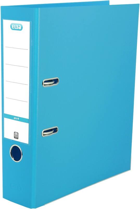 ELBA Smart Pro+ Breit Ordner DIN A4 80 mm Meeresblau 2 Ringe Kunststoff Hochformat