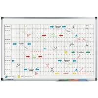 Legamaster Premium Jahresplaner Magnetisch Wandmontage 90 (B) x 60 (H) cm Blau