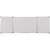 Bi-Office Earth-It Trio Maya Magnetisches Klappbares Whiteboard Emaille Wandmontierbar 120 x 90 cm