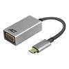 ACT USB-C zu VGA Adapter AC7000 Schwarz, Grau