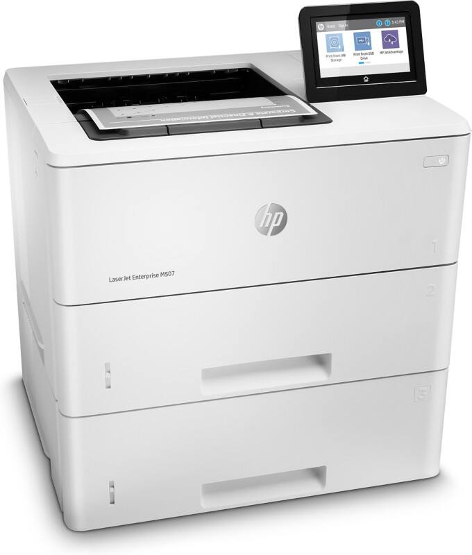 HP Jet Enterprise M507x Mono Laser Drucker DIN A4 Weiß 1PV88A#B19