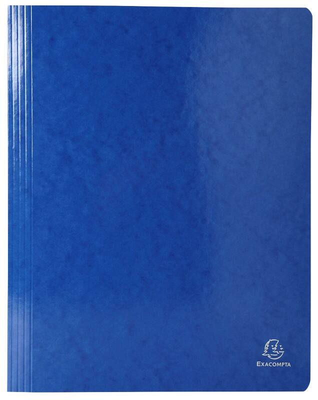 Exacompta Iderama Schnellhefter DIN A4 Blau Glanzlackpapier 355 g/m² 25 Stück