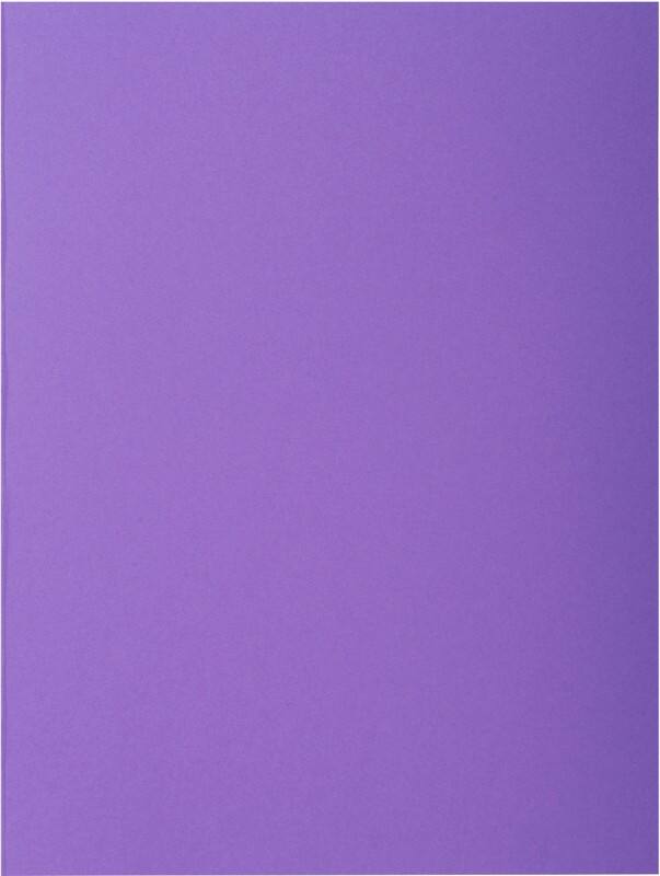 Exacompta Rock''s Aktendeckel DIN A4 Violett Pappkarton 210 g/m² 100 Stück