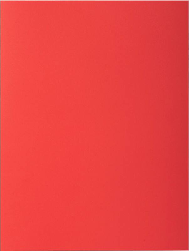 Exacompta Rock''s Aktendeckel DIN A4 Rot Pappkarton Recycelt 100% 210 g/m² 100 Stück